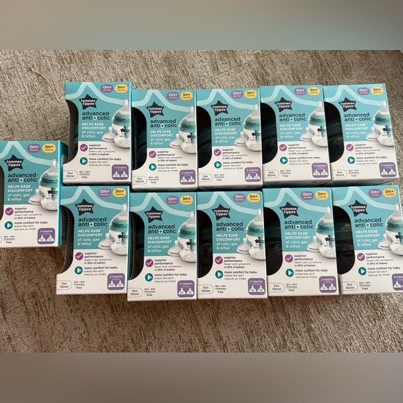 Tommee Tippee Anti-Colic Baby Bottle bundle of 24 - Picture 1 of 3